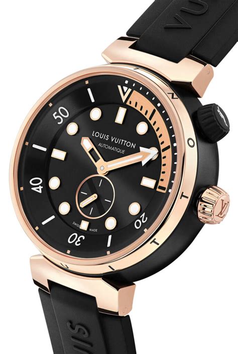 louis vuitton tambour street diver watch price|Louis Vuitton tambour watch review.